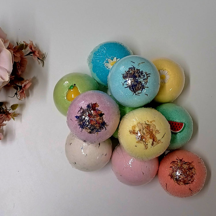 Handmade in our Tilba studio, our bath bombs are crafted with high-quality ingredients, enriched with coconut oil and white Australian clay to leave your skin beautifully soft, deeply moisturised, and smelling sensational.