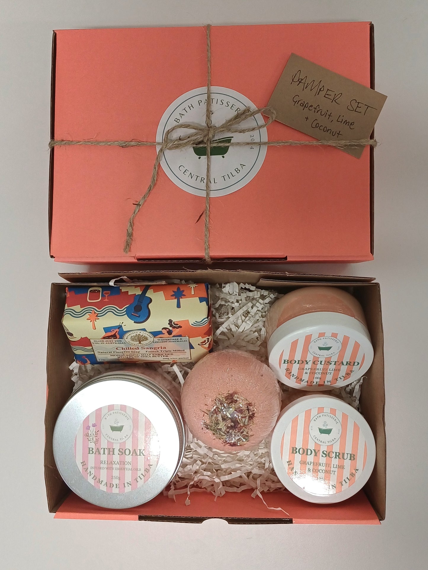 Pamper Me Gift Set - Grapefruit, Lime & Coconut