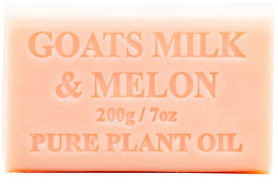 Unwrapped Soap 200g - Goats Milk & Melon