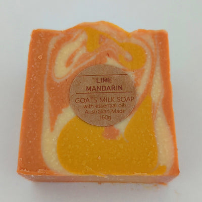 Goats Milk Soap - Lime Mandarin