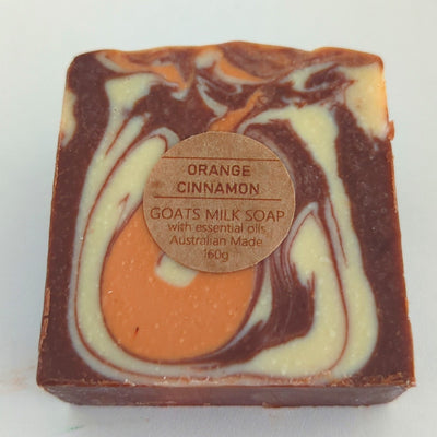 Goats Milk Soap - Orange Cinnamon
