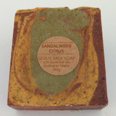 Goats Milk Soap - Sandalwood Citrus
