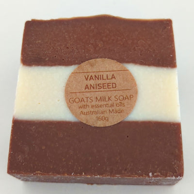 Goats Milk Soap - Vanilla Aniseed