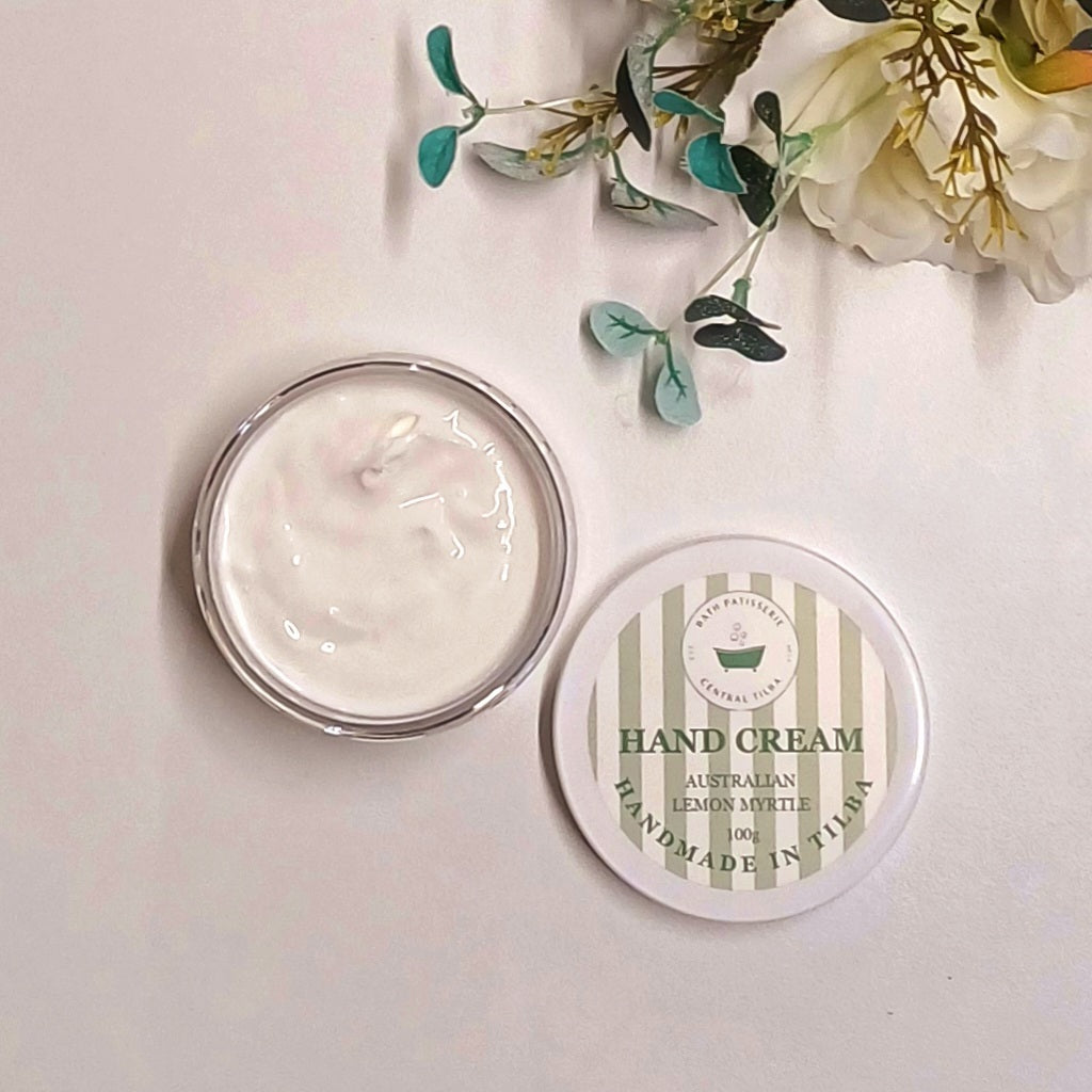 Our nourishing Lemon Myrtle Hand Cream is a favourite, and for good reason. Infused with lemon myrtle essential oil, it smells divine and works wonders on dry, thirty skin.
