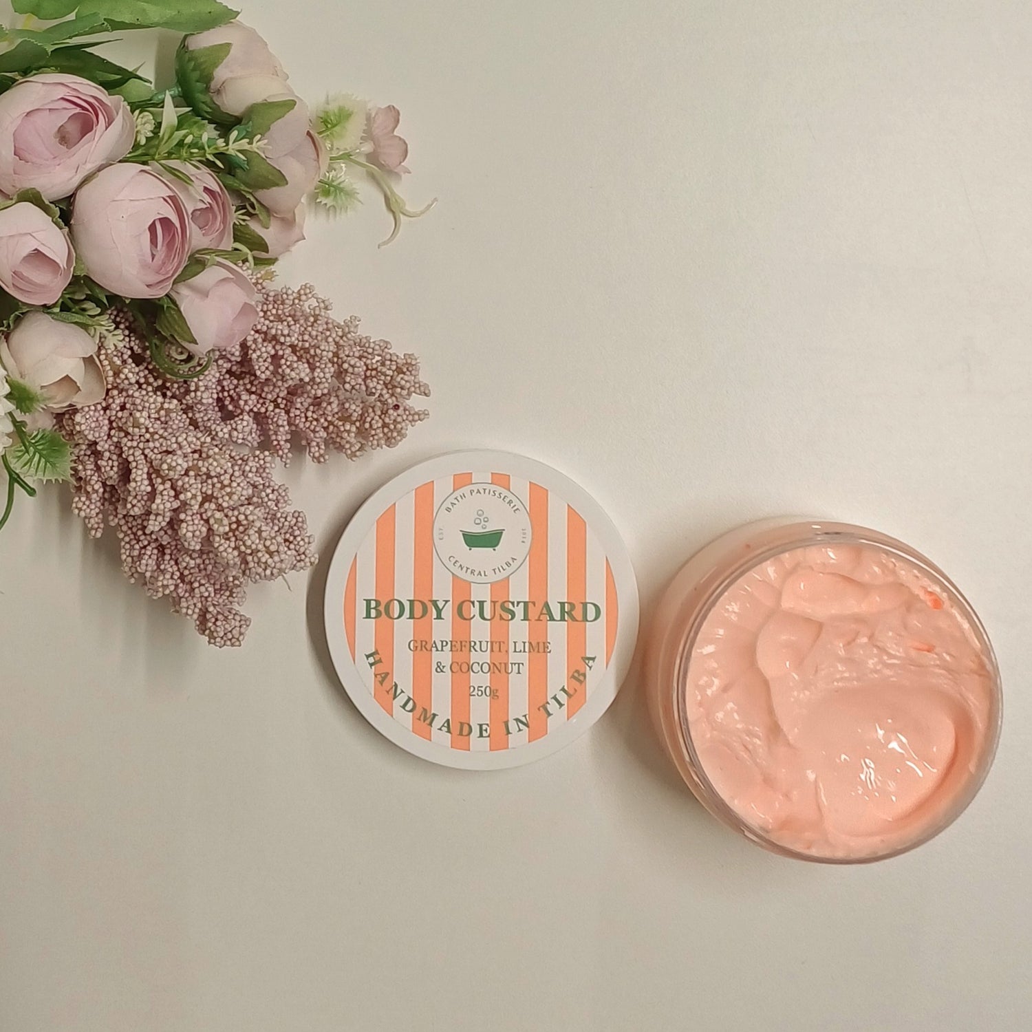 Handcrafted in our Tilba studio, our rich body custards are infused with the same beloved fragrances as our body scrubs, wrapping your skin in long-lasting nourishment.