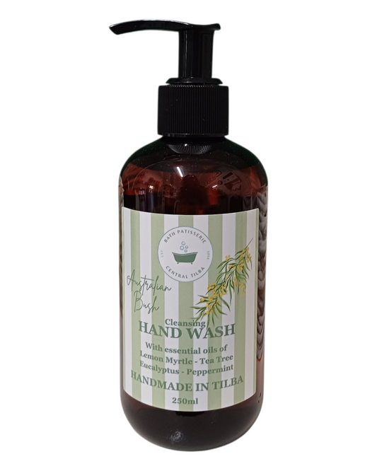 Bath Patisserie Cleansing Hand Wash in a pump bottle