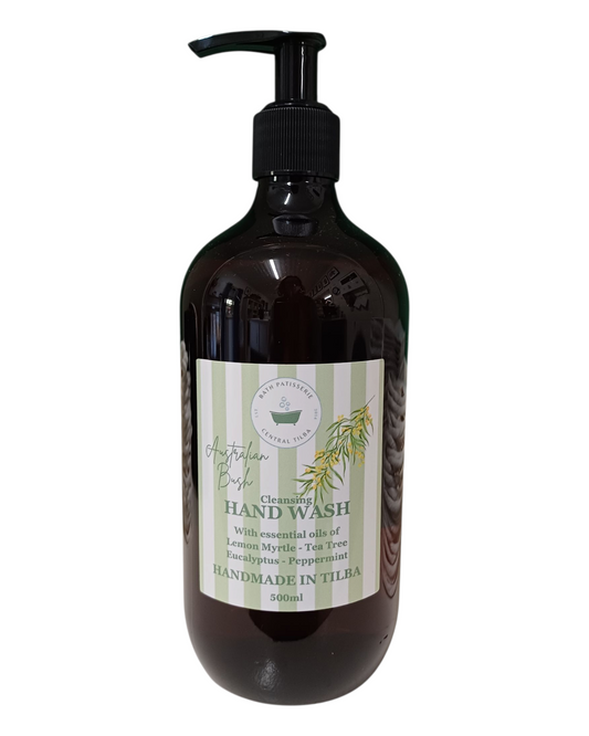 Bath Patisserie Cleansing Hand Wash in a pump bottle