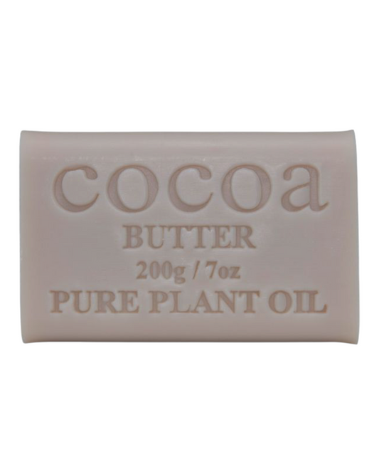Cocoa Butter scented - beige colour bar of soap - unwrapped 