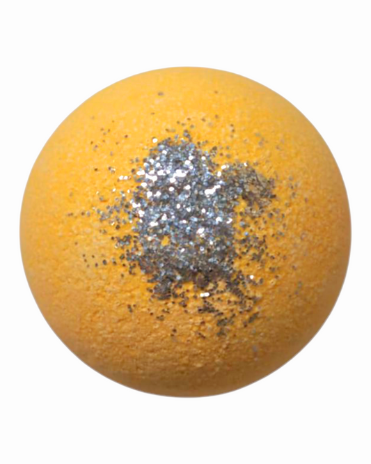 Bath Patisserie Glitter Passionfruit Bath Bomb