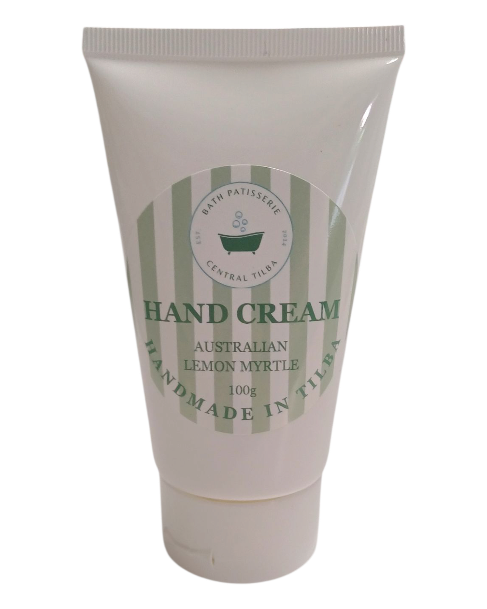 Bath Patisserie Lemon Myrtle Hand Cream in a tube