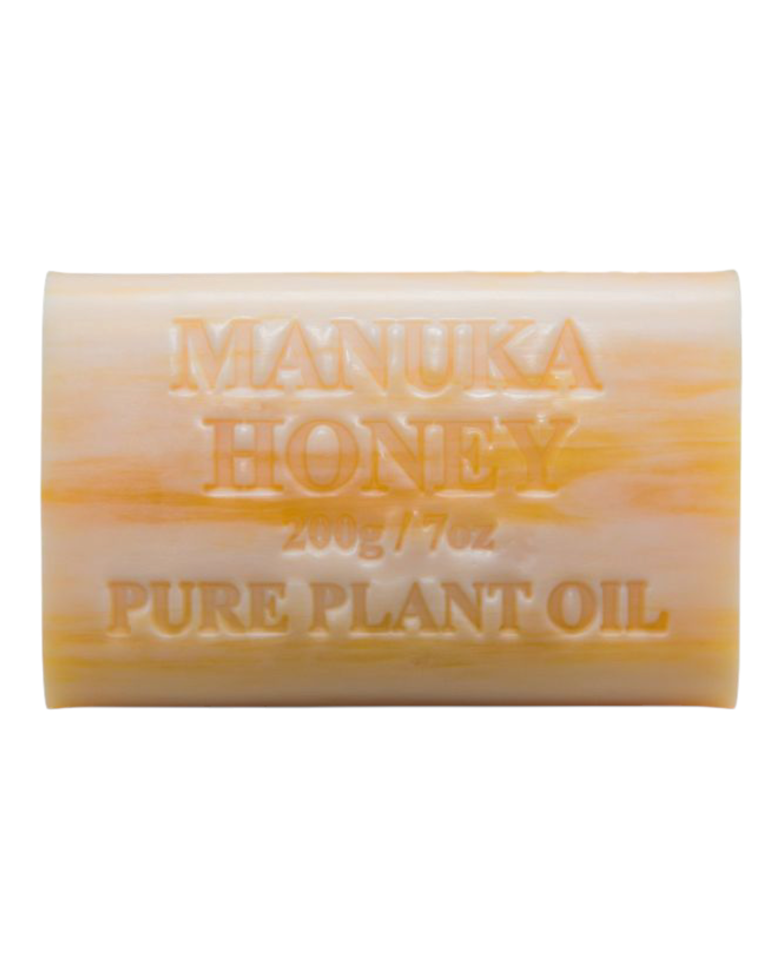 Manuka Honey scented - yellow colour bar of soap - unwrapped 