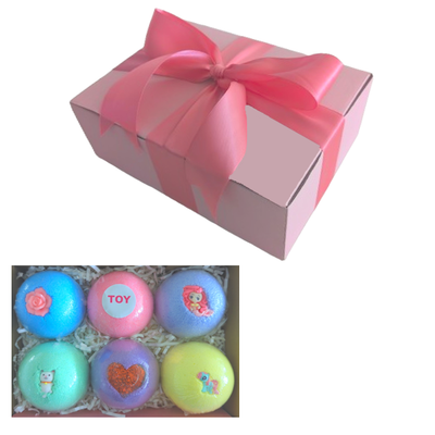 Gift Pack - Children's Bath Bombs - Pink Box