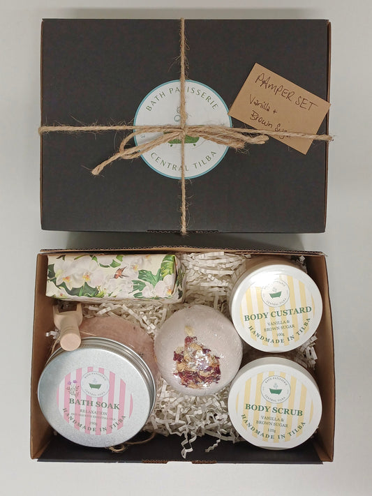 Pamper Me Gift Set - Vanilla & Brown Sugar