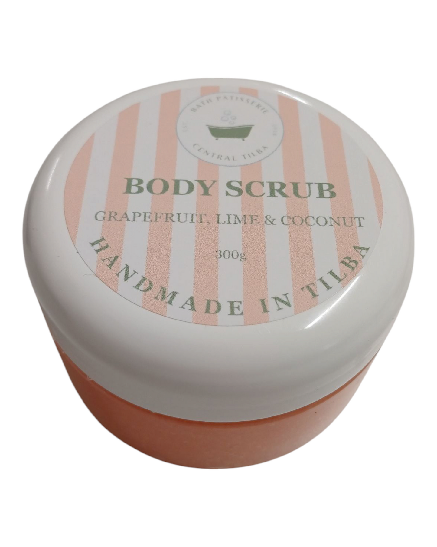 Large Body Scrub - Grapefruit, Lime & Coconut 300g