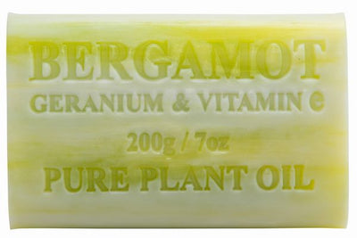 Unwrapped Soap 200g - Essential Bergamot & Geranium