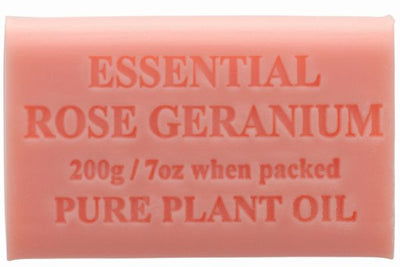 Unwrapped Soap 200g - Essential Rose Geranium