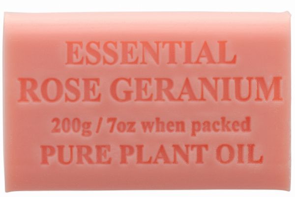 Unwrapped Soap 200g - Essential Rose Geranium