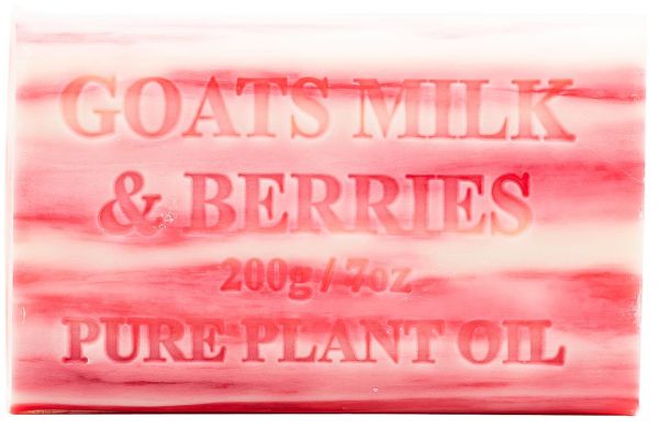 Unwrapped Soap 200g - Goats Milk & Berries