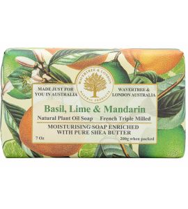 Wavertree & London Soap - Basil, Lime & Mandarin