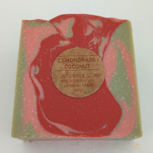 Goats Milk Soap - Lemongrass Coconut