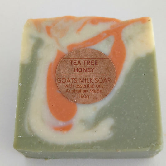 Goats Milk Soap - Tea Tree Honey